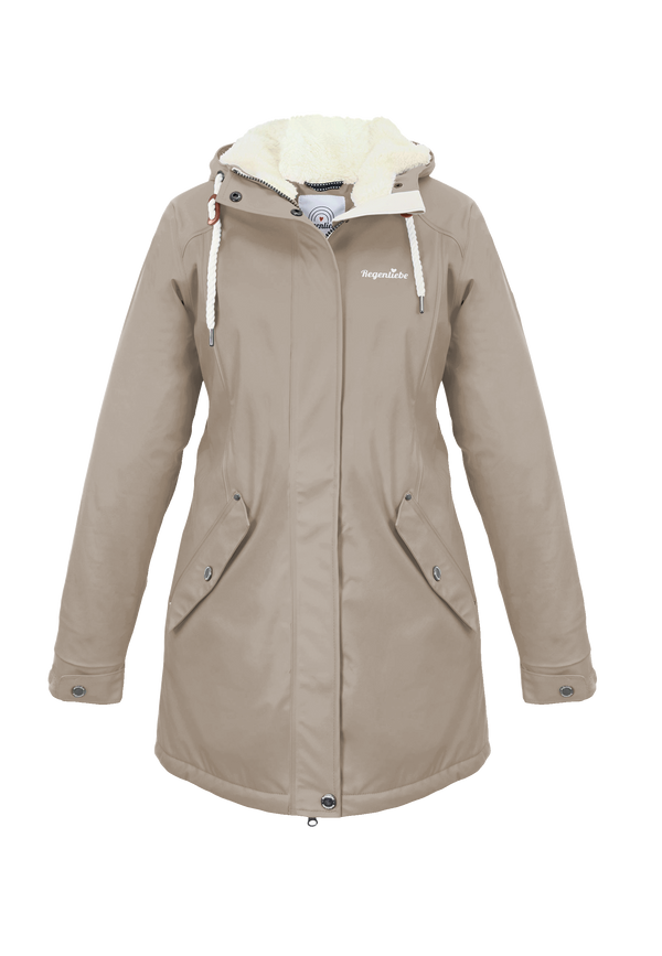 Regenliebe Damen Friesennerz mit Teddyfleece