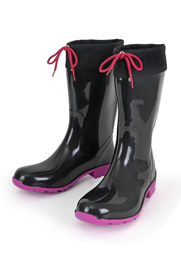 Regenliebe Damen Gummistiefel de Fieselregen Langschaft