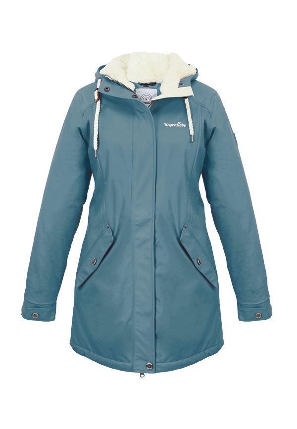 Regenliebe Damen Friesennerz mit Teddyfleece