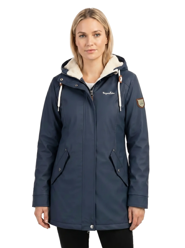 Regenliebe Damen Friesennerz mit Teddyfleece