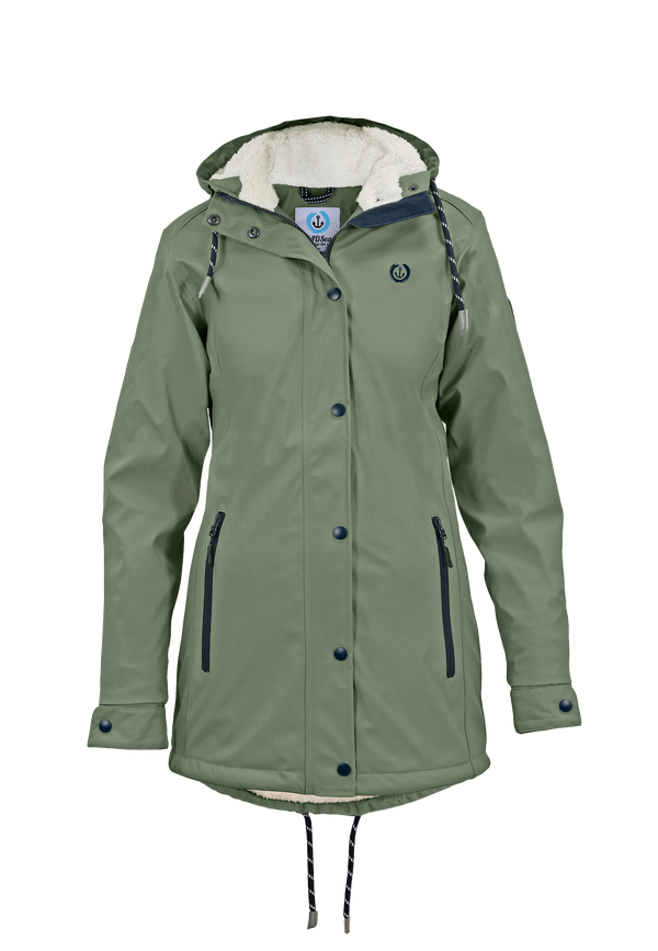 MADSea Damen Friesennerz mit Teddyfleece