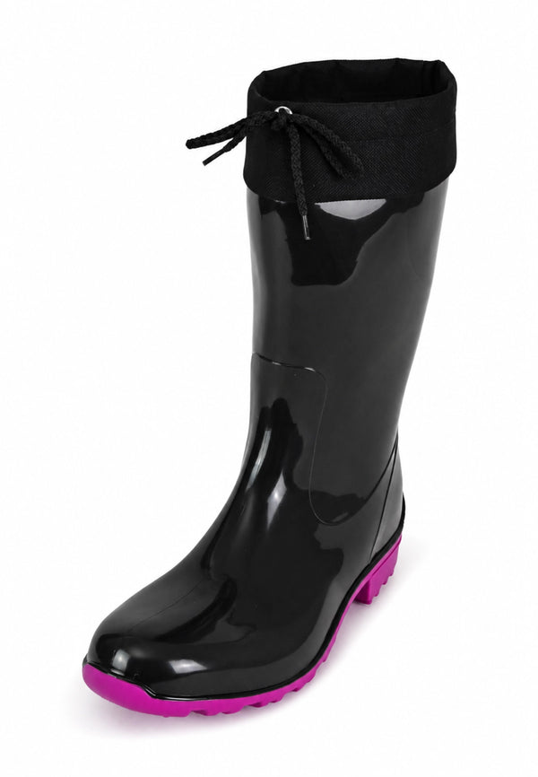 Regenliebe Damen Gummistiefel de Fieselregen Langschaft