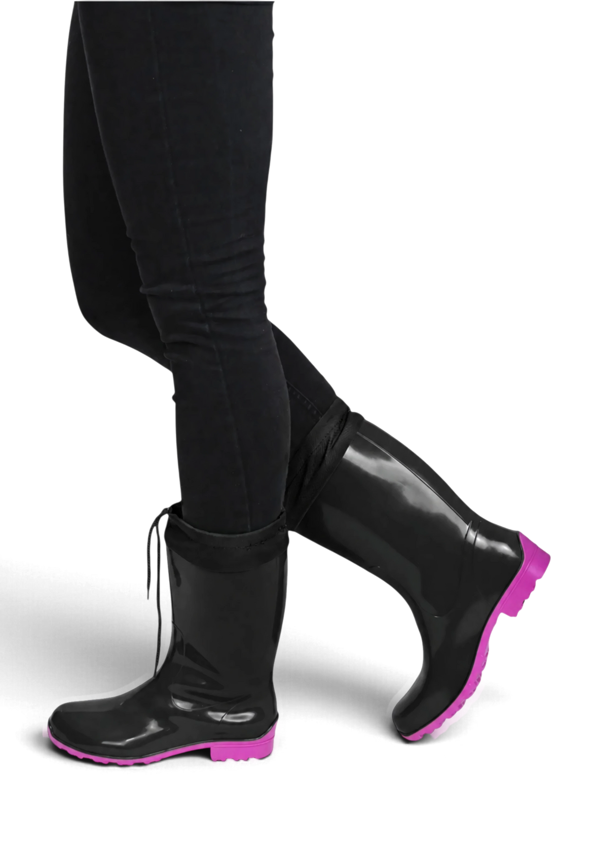 Regenliebe Damen Gummistiefel de Fieselregen Langschaft