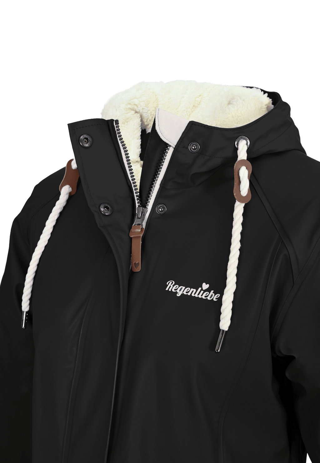 Regenliebe Damen Friesennerz mit Teddyfleece