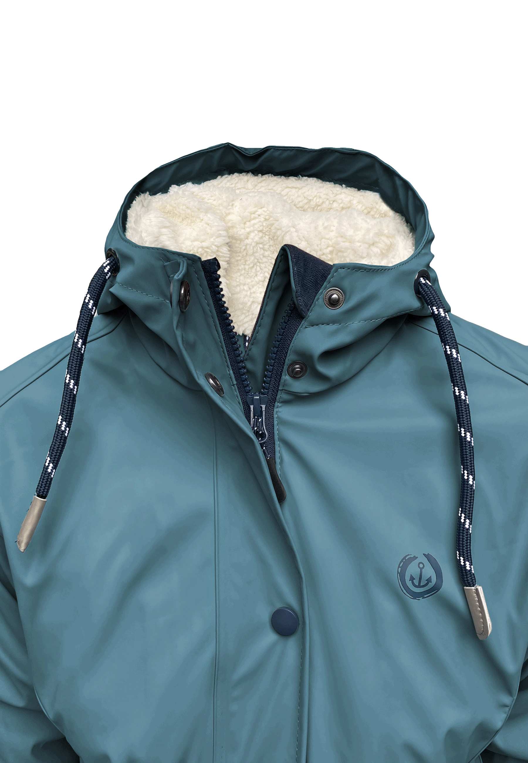 MADSea Damen Friesennerz mit Teddyfleece