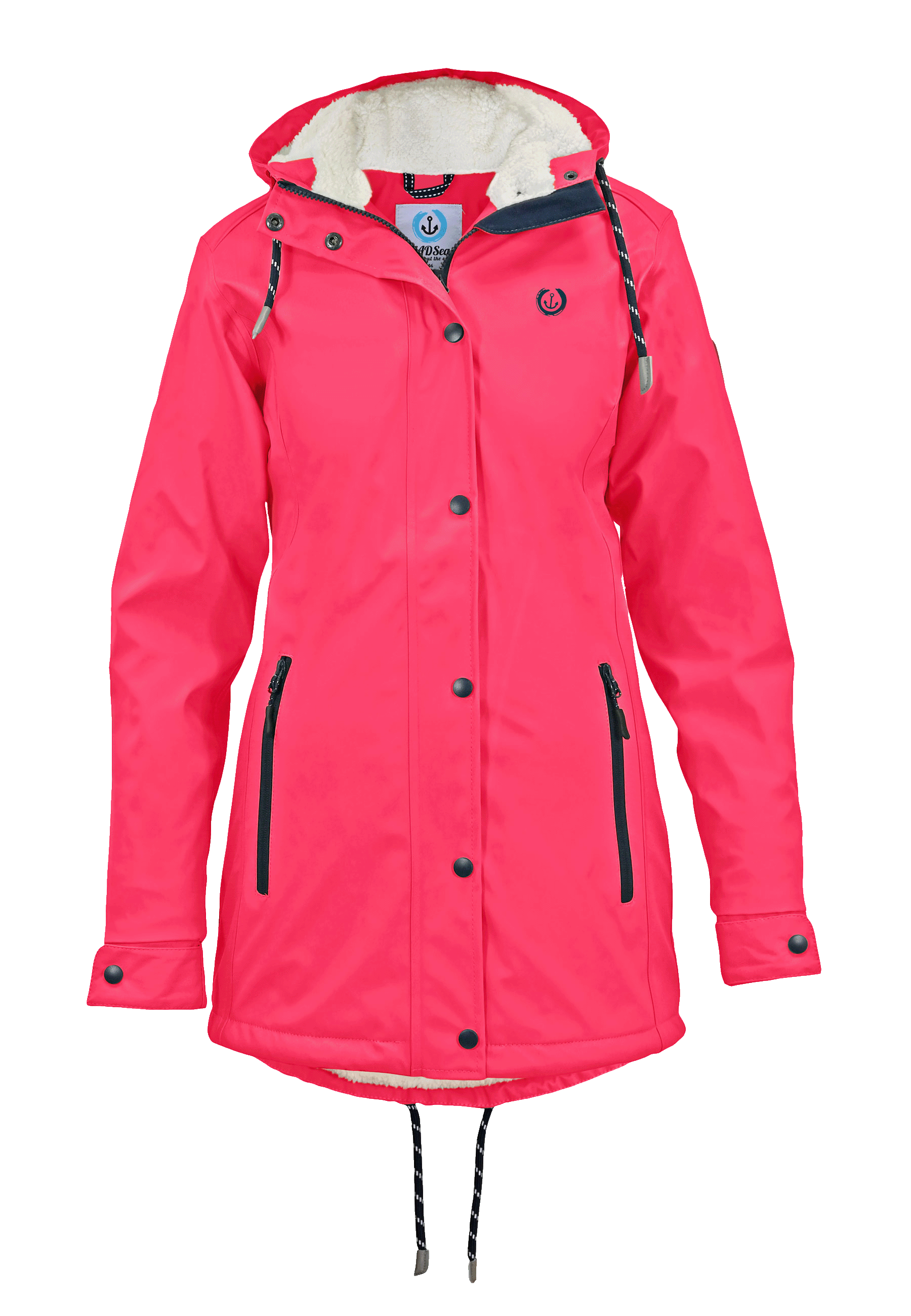 MADSea Damen Friesennerz mit Teddyfleece