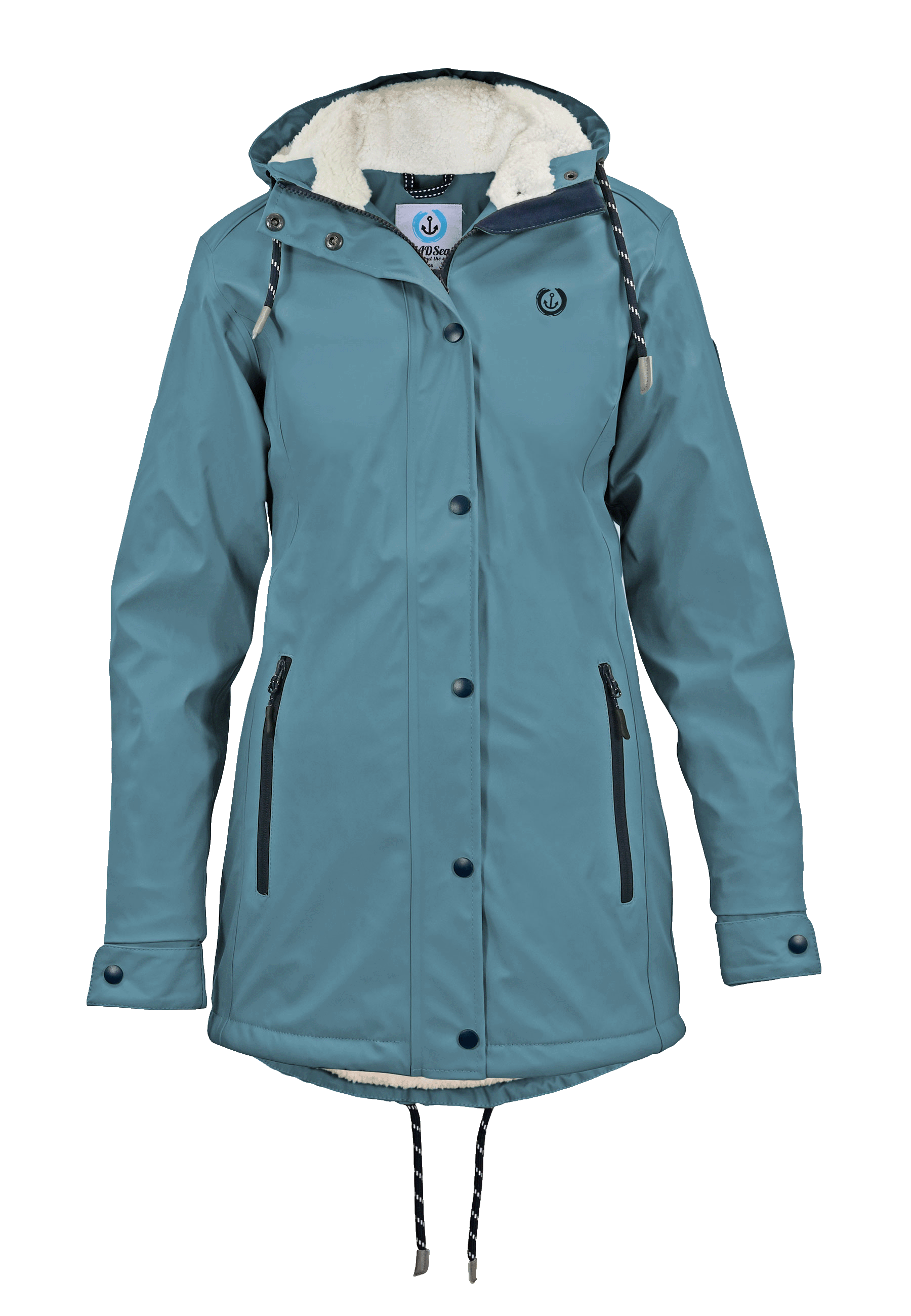MADSea Damen Friesennerz mit Teddyfleece