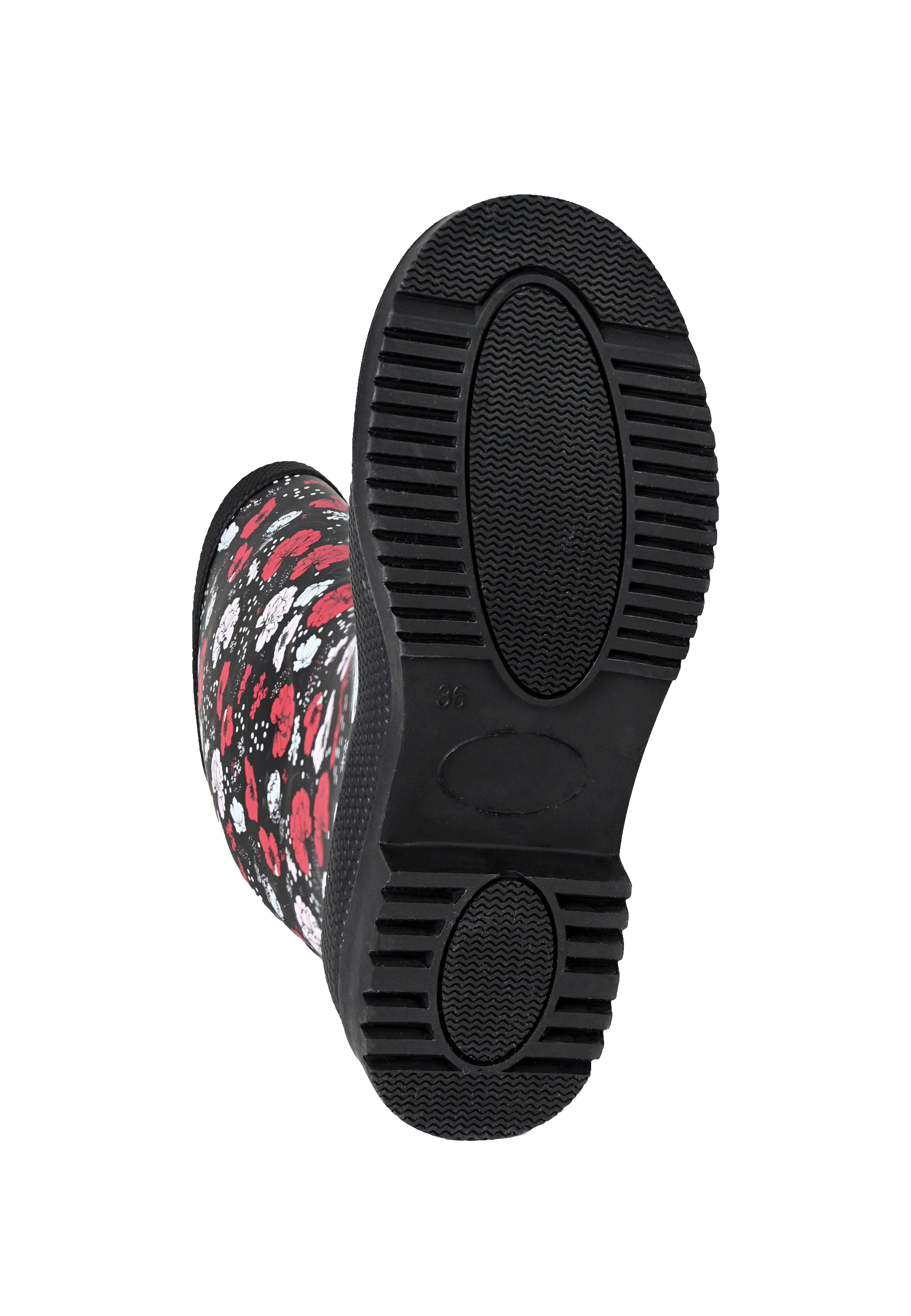 Regenliebe Damen Gummistiefel Blossom Night Langschaft