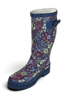 MADSea Damen Gummistiefel Flower Langschaft