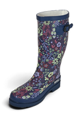 MADSea Damen Gummistiefel Flower Langschaft