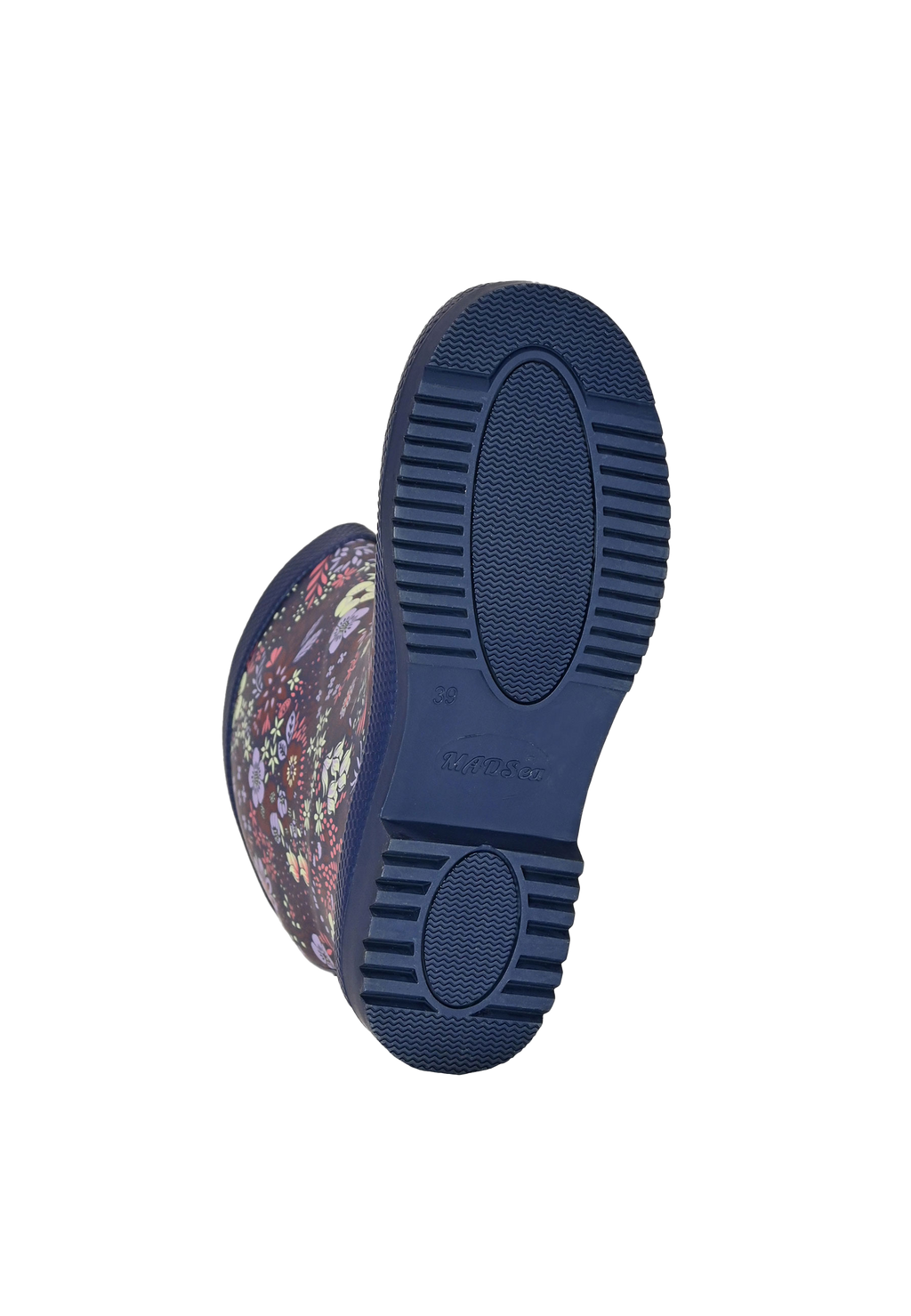 MADSea Damen Gummistiefel Flower Halbschaft