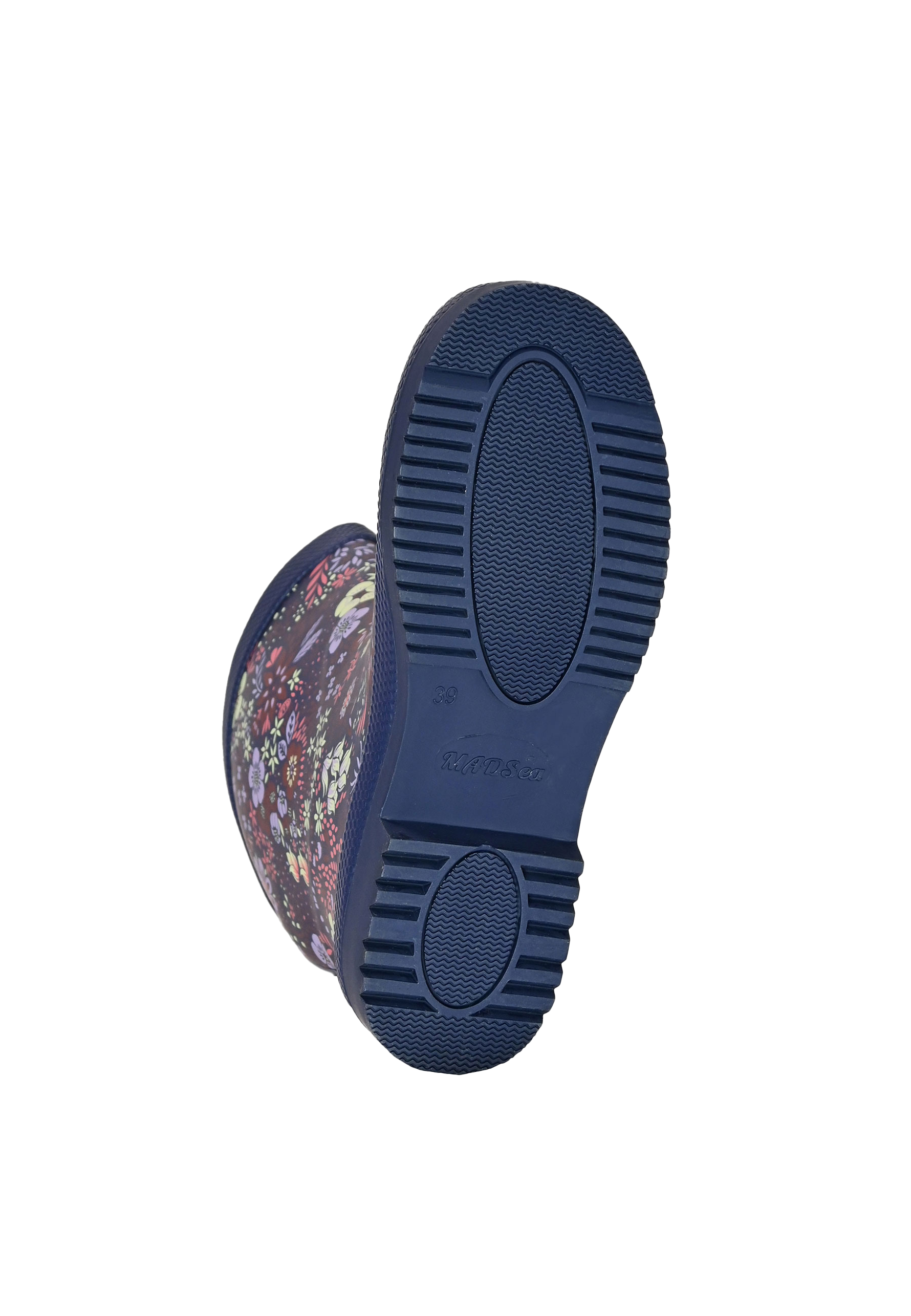 MADSea Damen Gummistiefel Flower Halbschaft