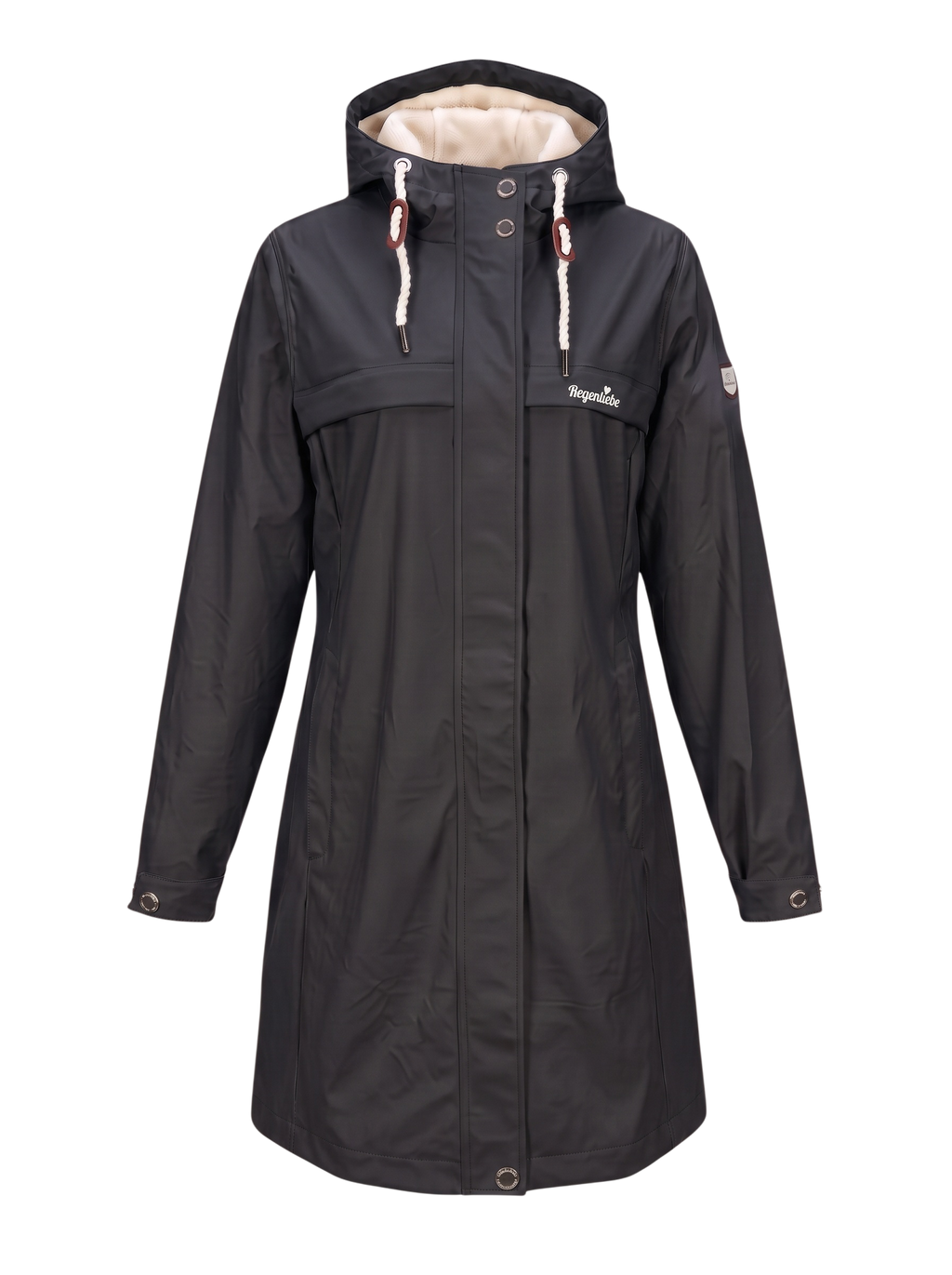 Regenliebe Damen Friesennerz mit Teddyfleece Long Story