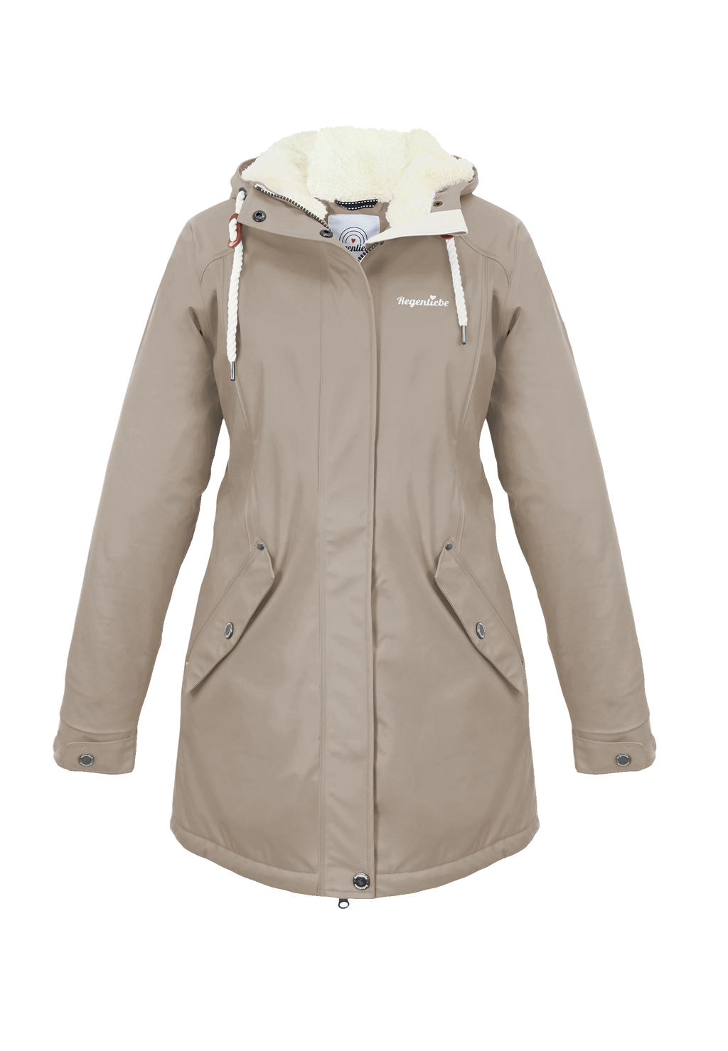 Regenliebe Damen Friesennerz mit Teddyfleece