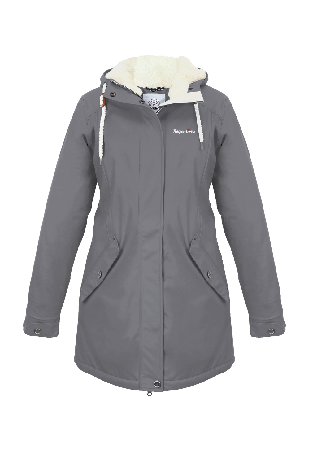 Regenliebe Damen Friesennerz mit Teddyfleece