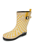 MADSea Damen Gummistiefel Ocean Checkered Halbschaft