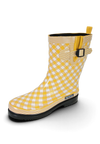 MADSea Damen Gummistiefel Ocean Checkered Halbschaft