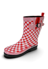 MADSea Damen Gummistiefel Ocean Checkered Halbschaft