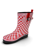 MADSea Damen Gummistiefel Ocean Checkered Halbschaft