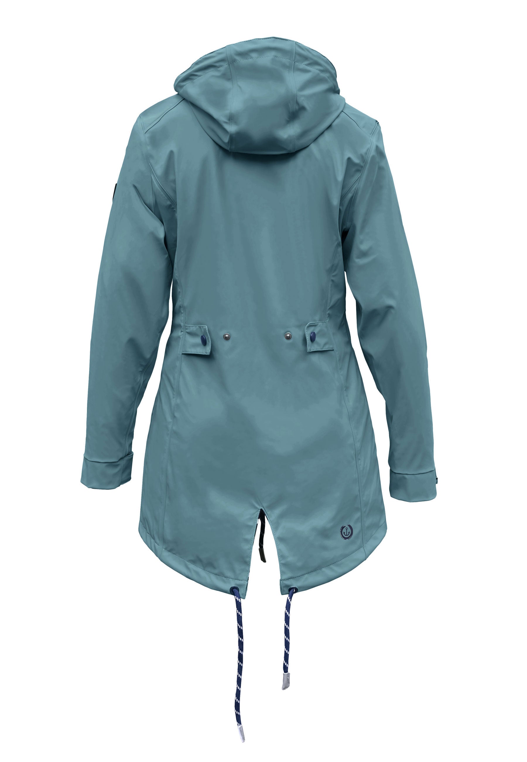 Giacca Impermeabile MADSea Friesennerz Per Donna – Calda, Lunga, Con Pile Teddy