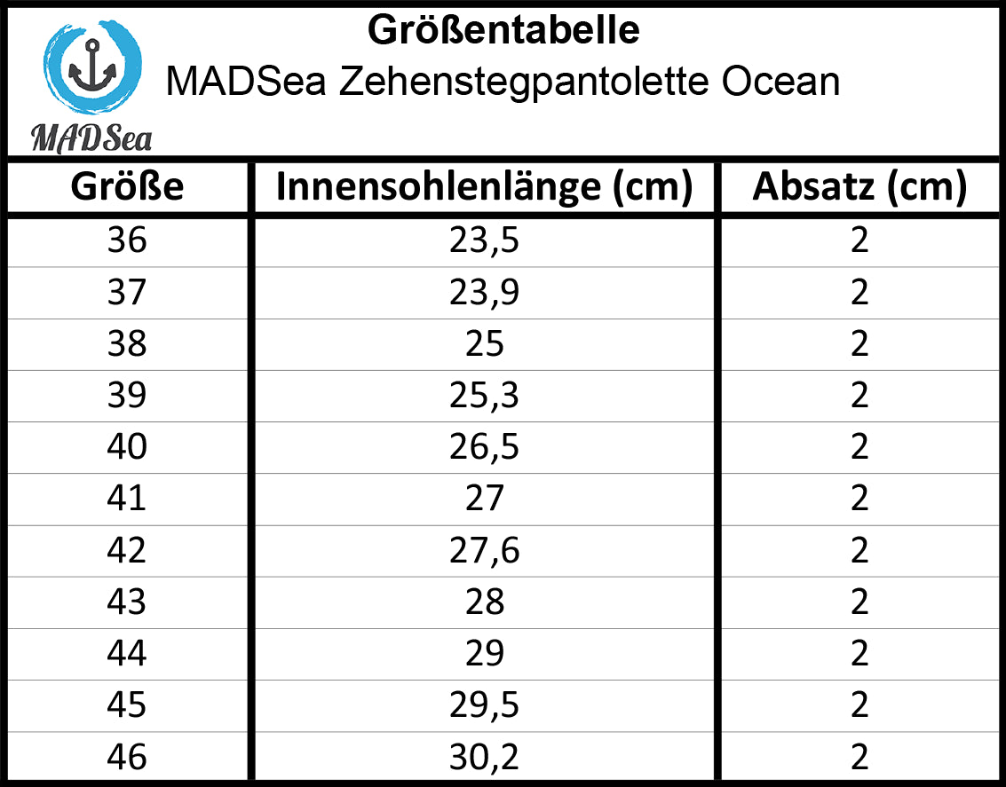 MADSea Unisex Zehentrenner Ocean