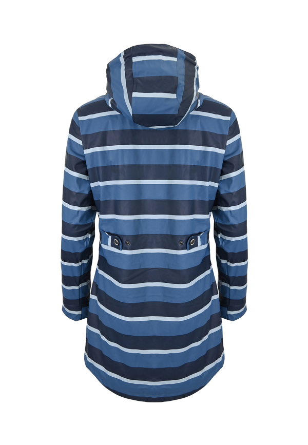 Regenliebe Damen Friesennerz gestreift