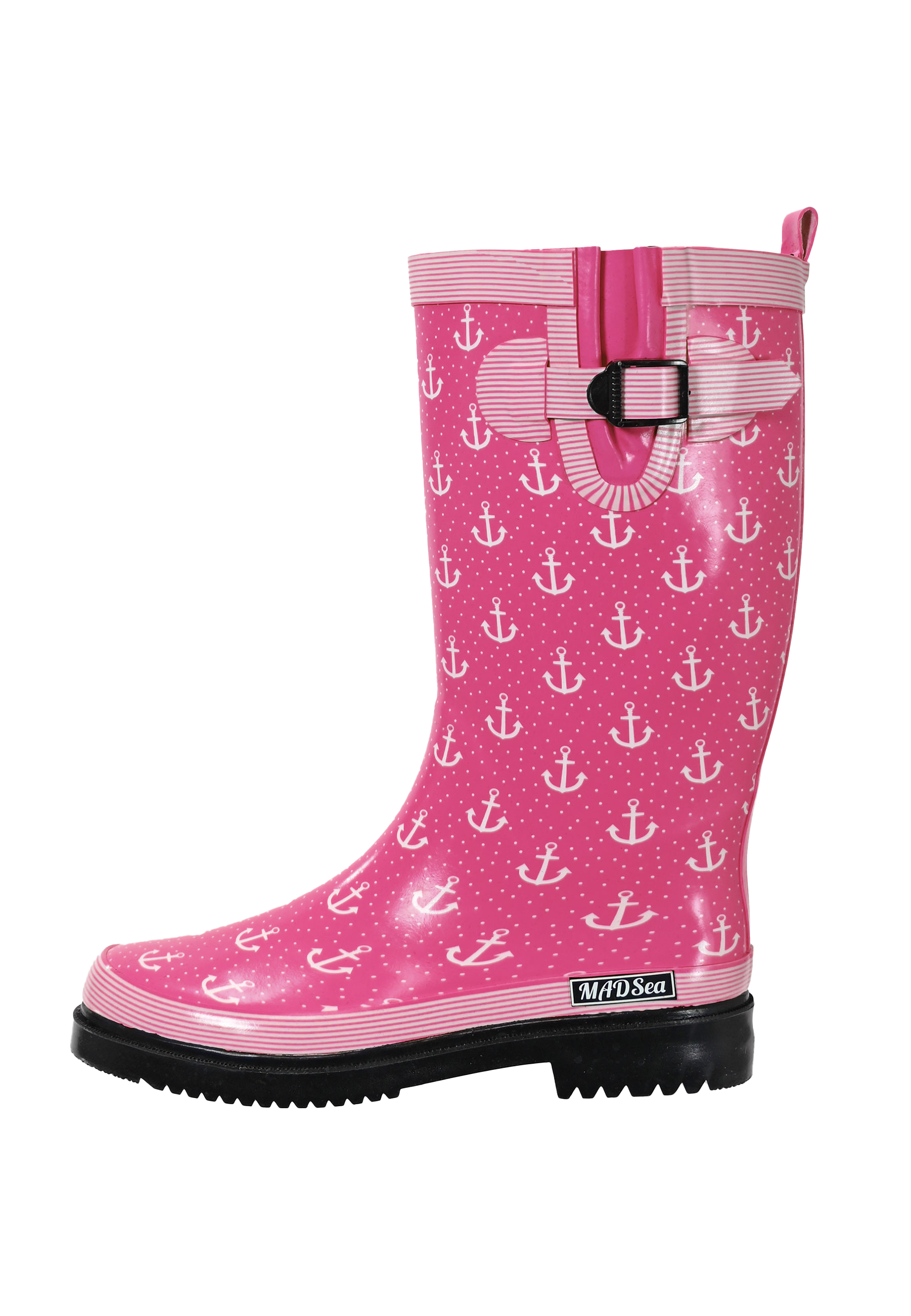 MADSea Damen Gummistiefel Anchor Langschaft
