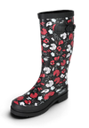 Regenliebe Damen Gummistiefel Blossom Night Langschaft
