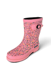 Regenliebe Damen Gummistiefel Flowers Halbschaft