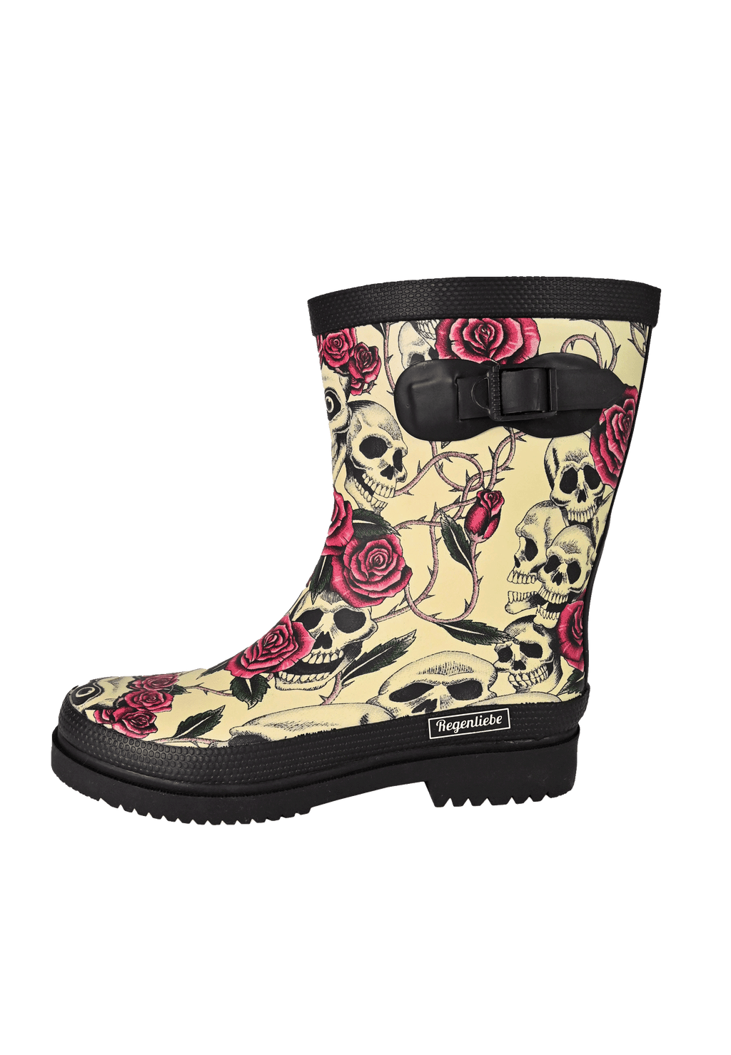 Regenliebe Damen Gummistiefel Ghost Halbschaft