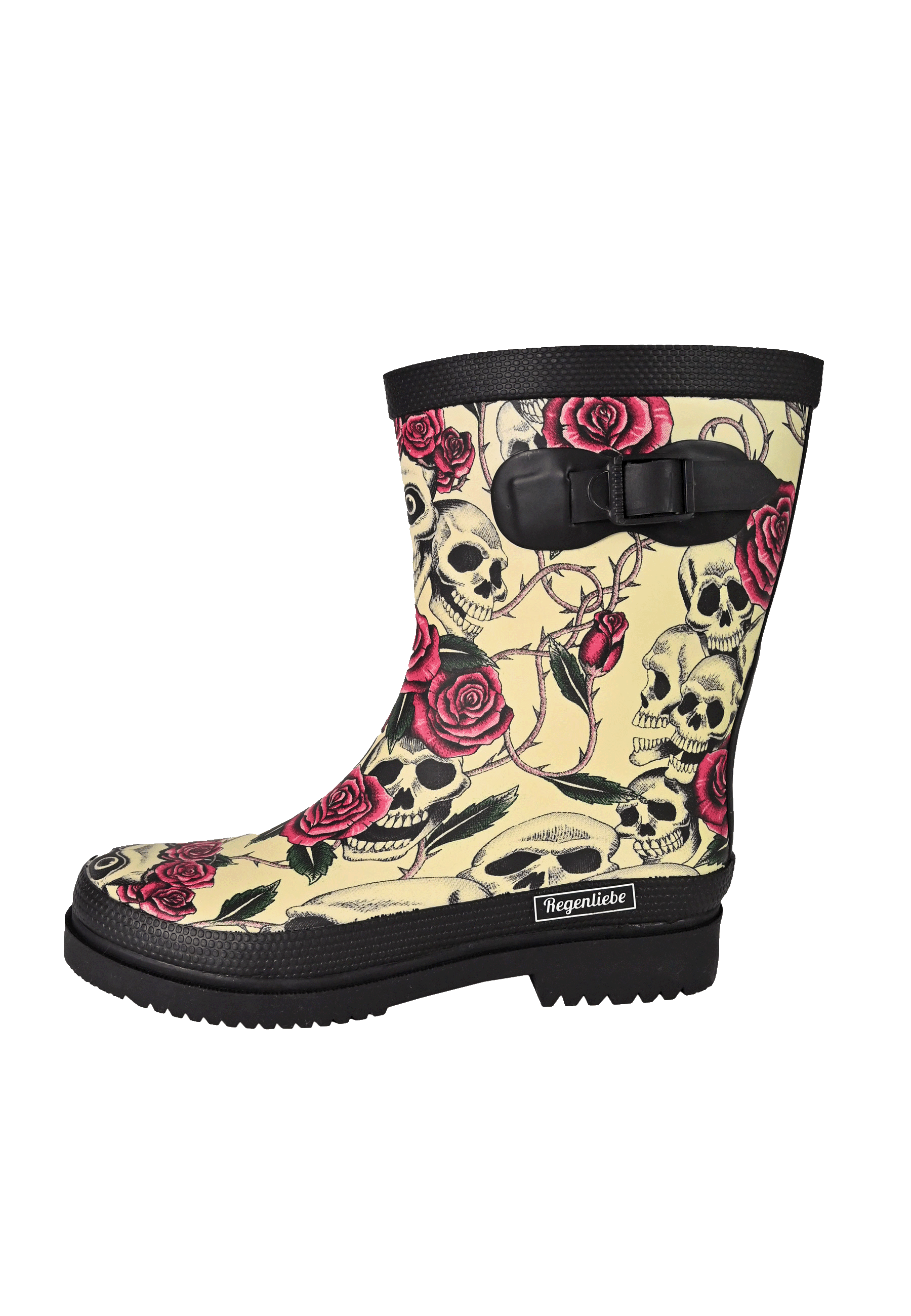 Regenliebe Damen Gummistiefel Ghost Halbschaft