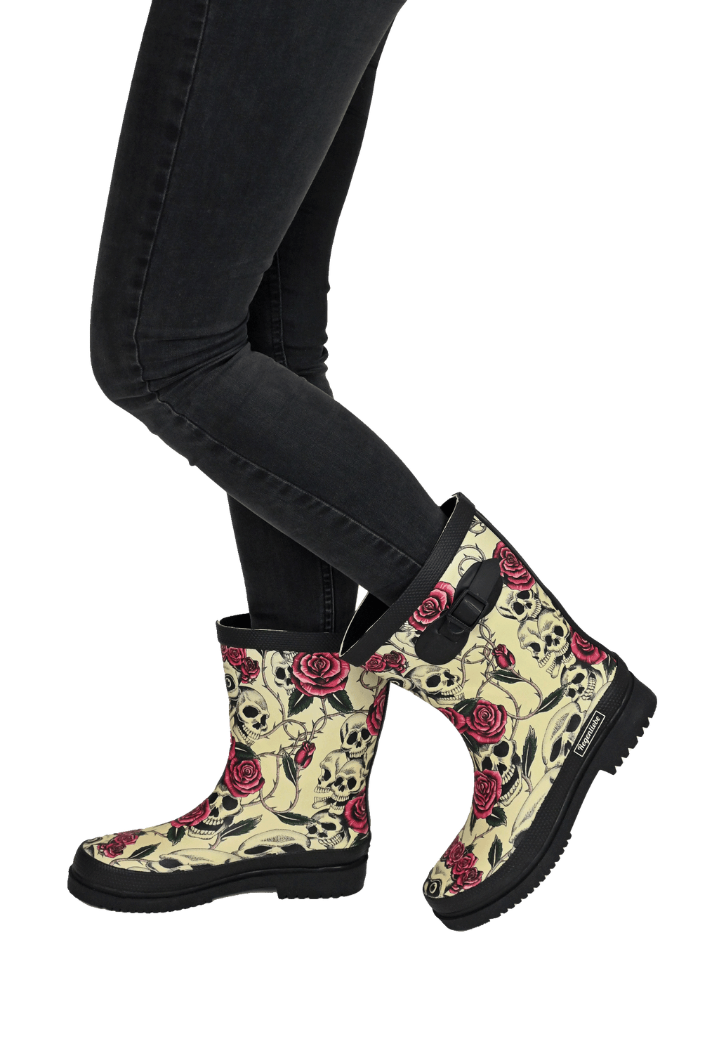 Regenliebe Damen Gummistiefel Ghost Halbschaft