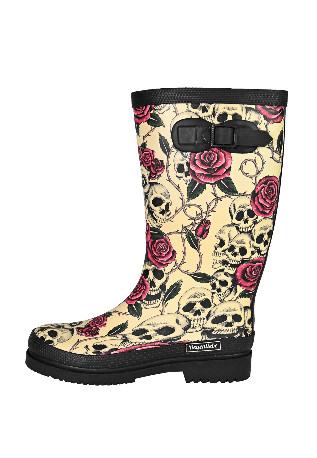 Regenliebe Damen Gummistiefel Ghost Langschaft