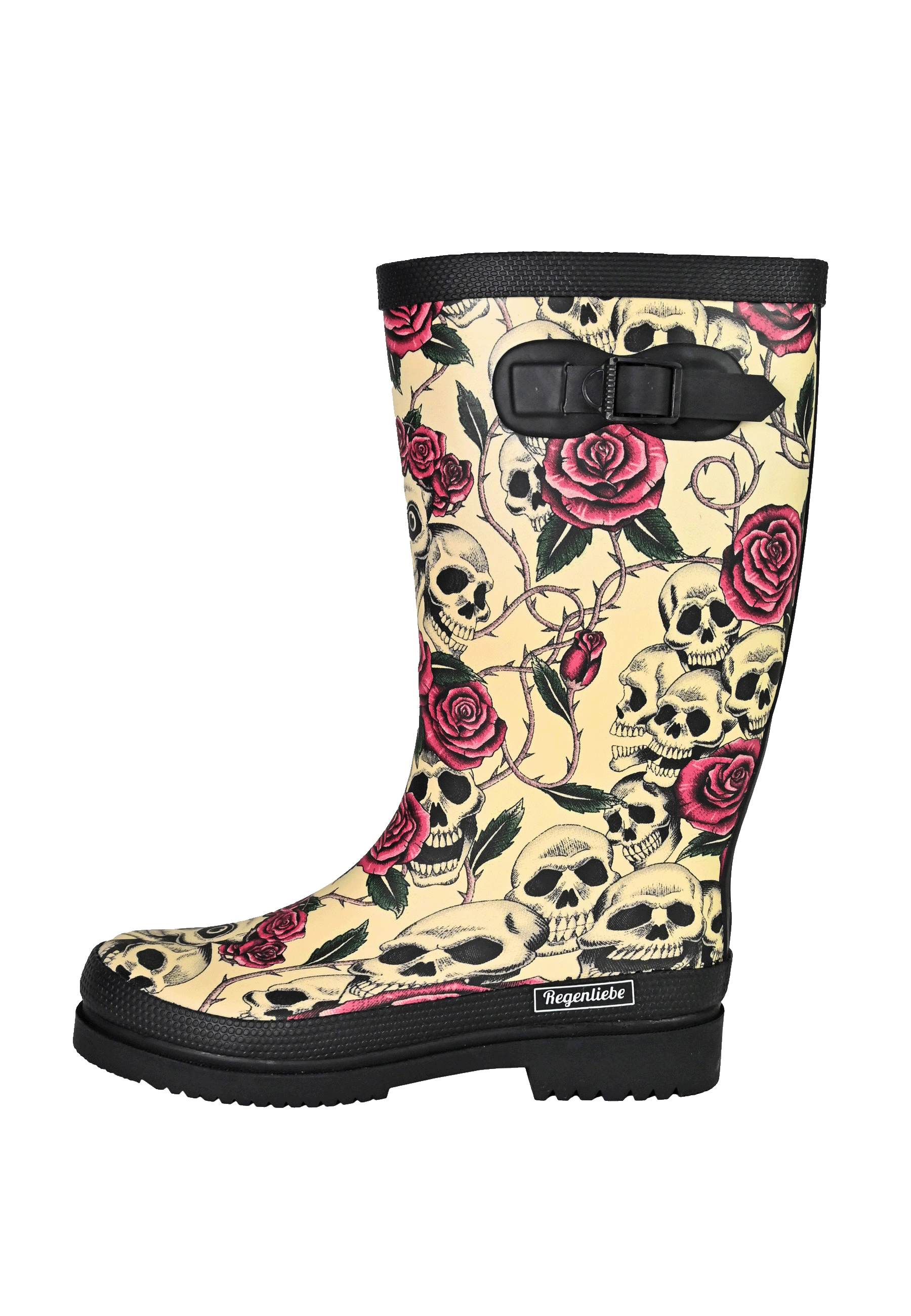 Regenliebe Damen Gummistiefel Ghost Langschaft