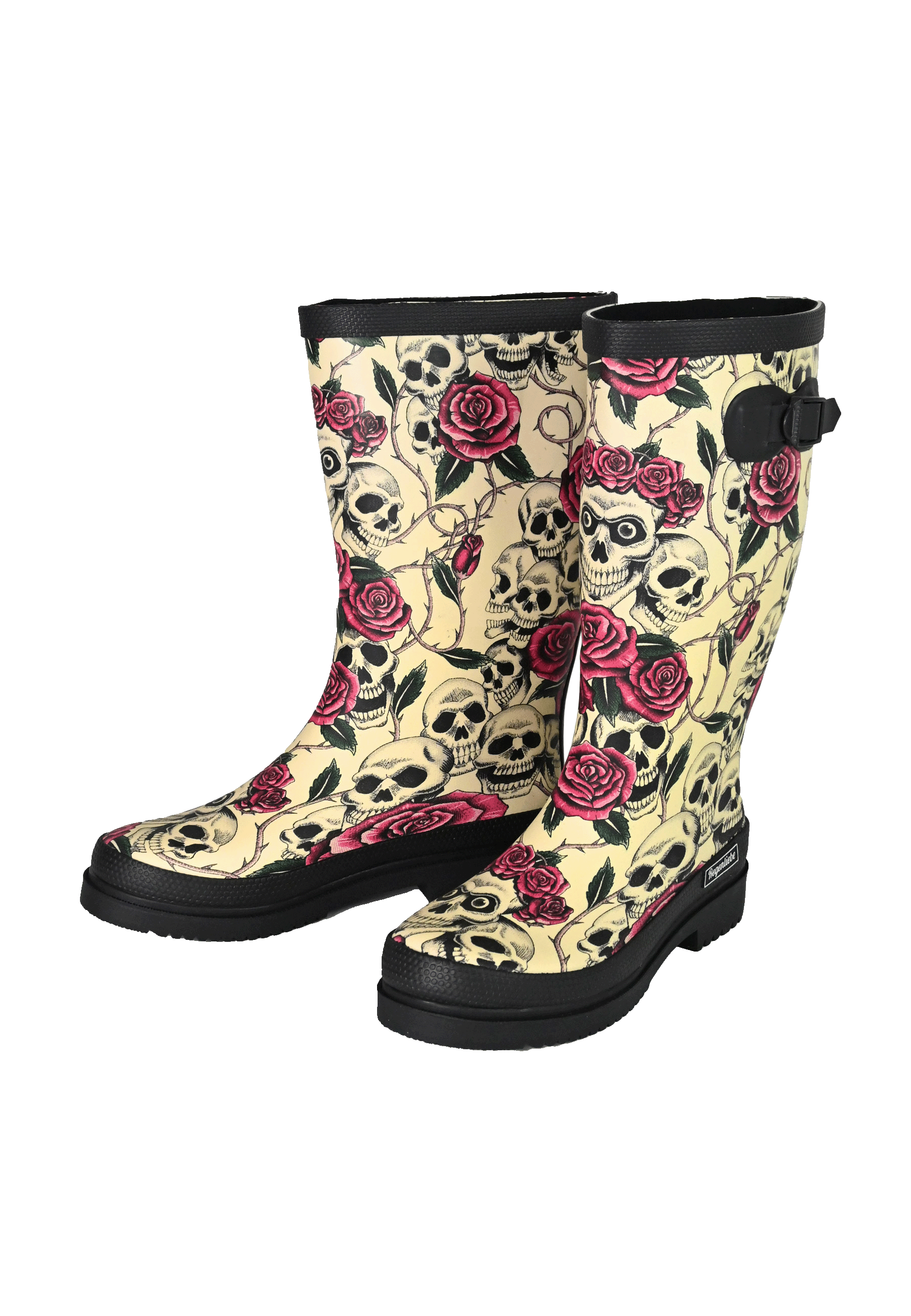 Regenliebe Damen Gummistiefel Ghost Langschaft