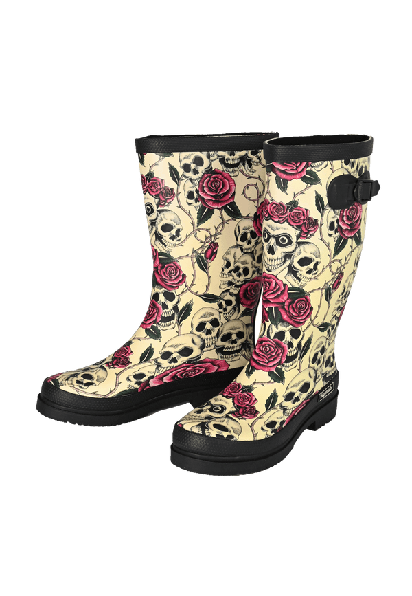 Regenliebe Damen Gummistiefel Ghost Langschaft
