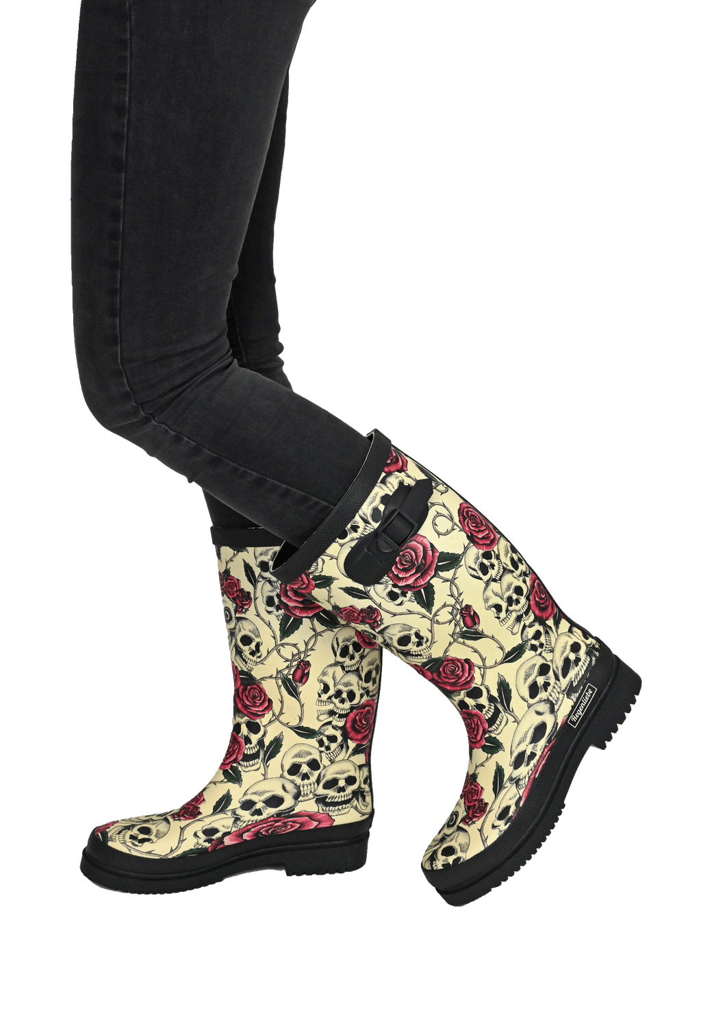 Regenliebe Damen Gummistiefel Ghost Langschaft