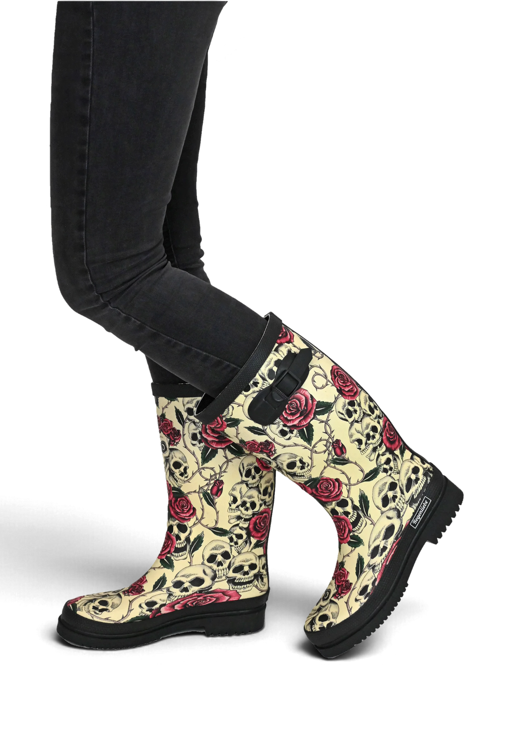 Regenliebe Damen Gummistiefel Ghost Langschaft