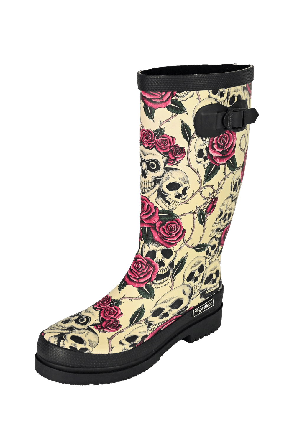 Regenliebe Damen Gummistiefel Ghost Langschaft