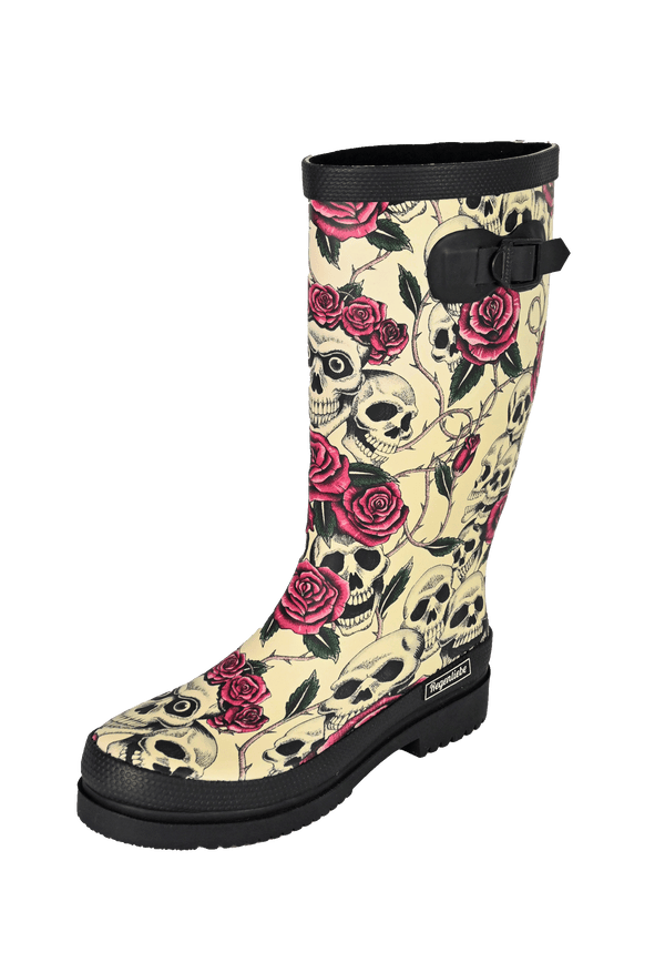 Regenliebe Damen Gummistiefel Ghost Langschaft