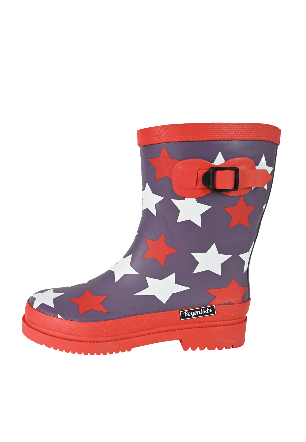 Regenliebe Damen Gummistiefel Stars Halbschaft
