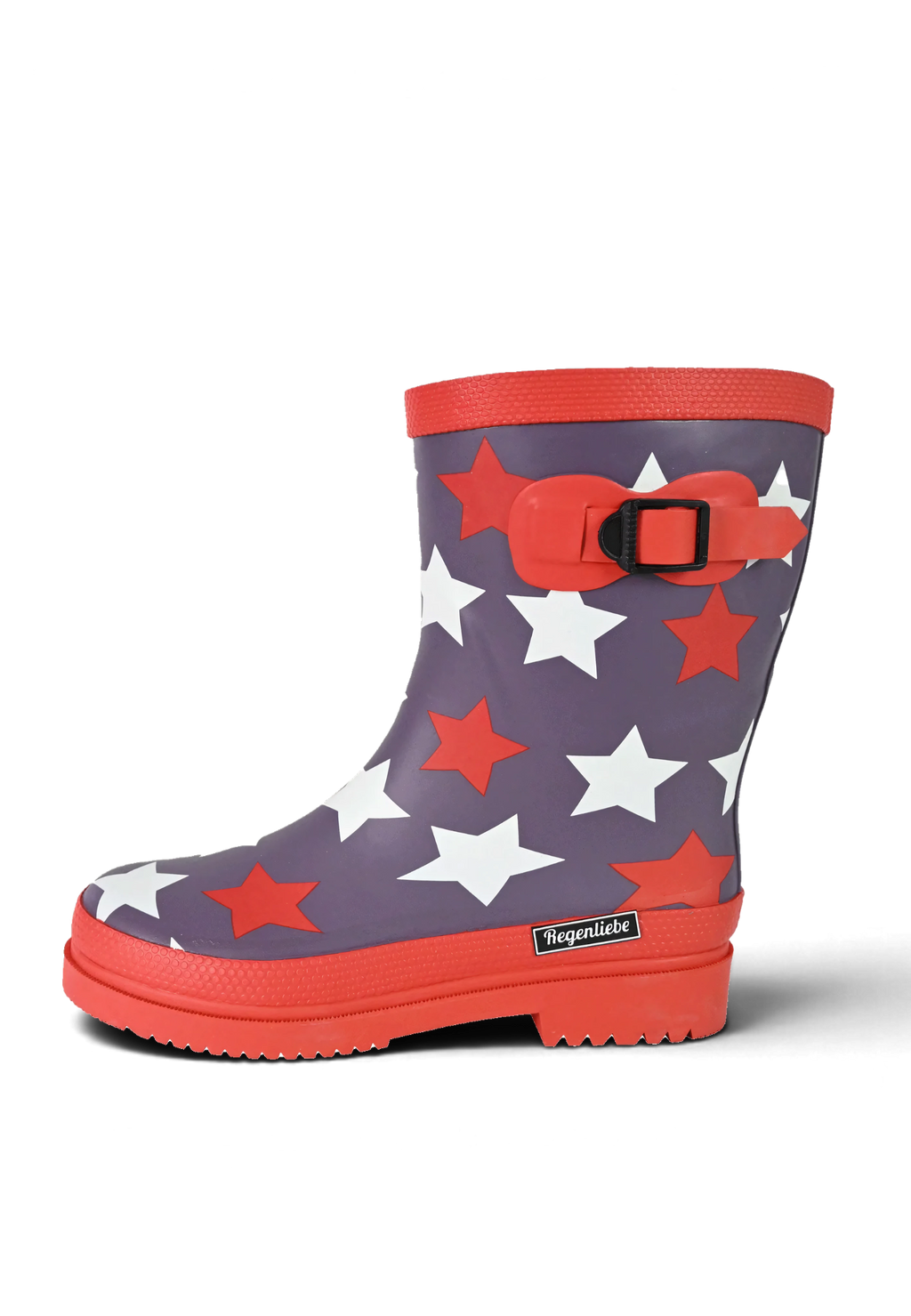 Regenliebe Damen Gummistiefel Stars Halbschaft
