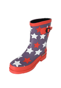 Regenliebe Damen Gummistiefel Stars Halbschaft