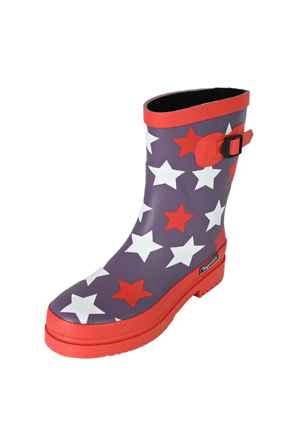 Regenliebe Damen Gummistiefel Stars Halbschaft