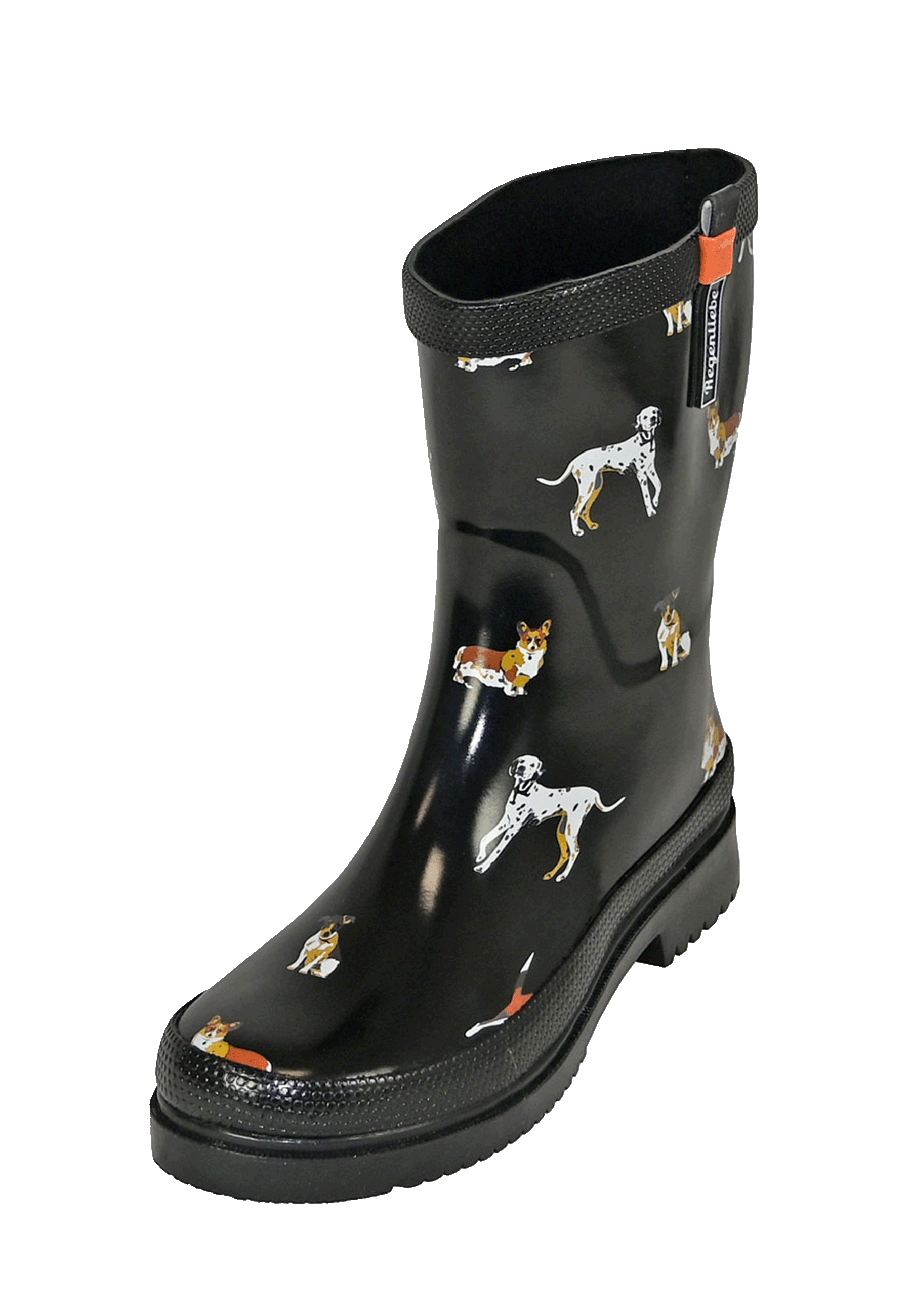 Regenliebe Damen Gummistiefel Waldi Halbschaft