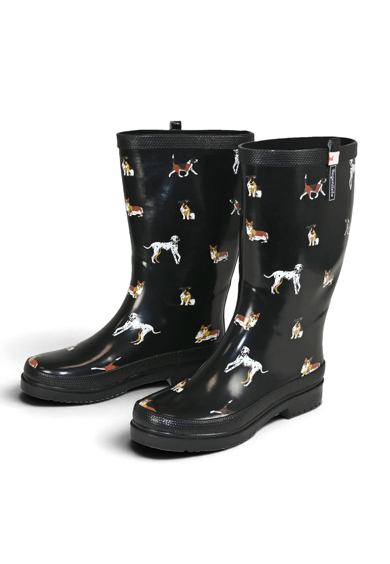 Regenliebe Damen Gummistiefel Waldi Langschaft