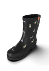 Regenliebe Damen Gummistiefel Mops Halbschaft