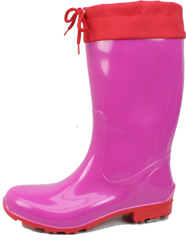 Regenliebe Damen Gummistiefel de Fieselregen Langschaft