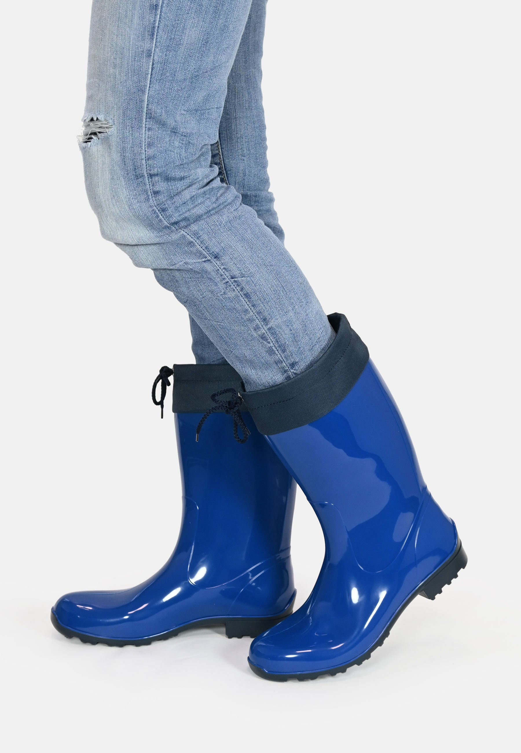 Regenliebe Damen Gummistiefel de Fieselregen Langschaft