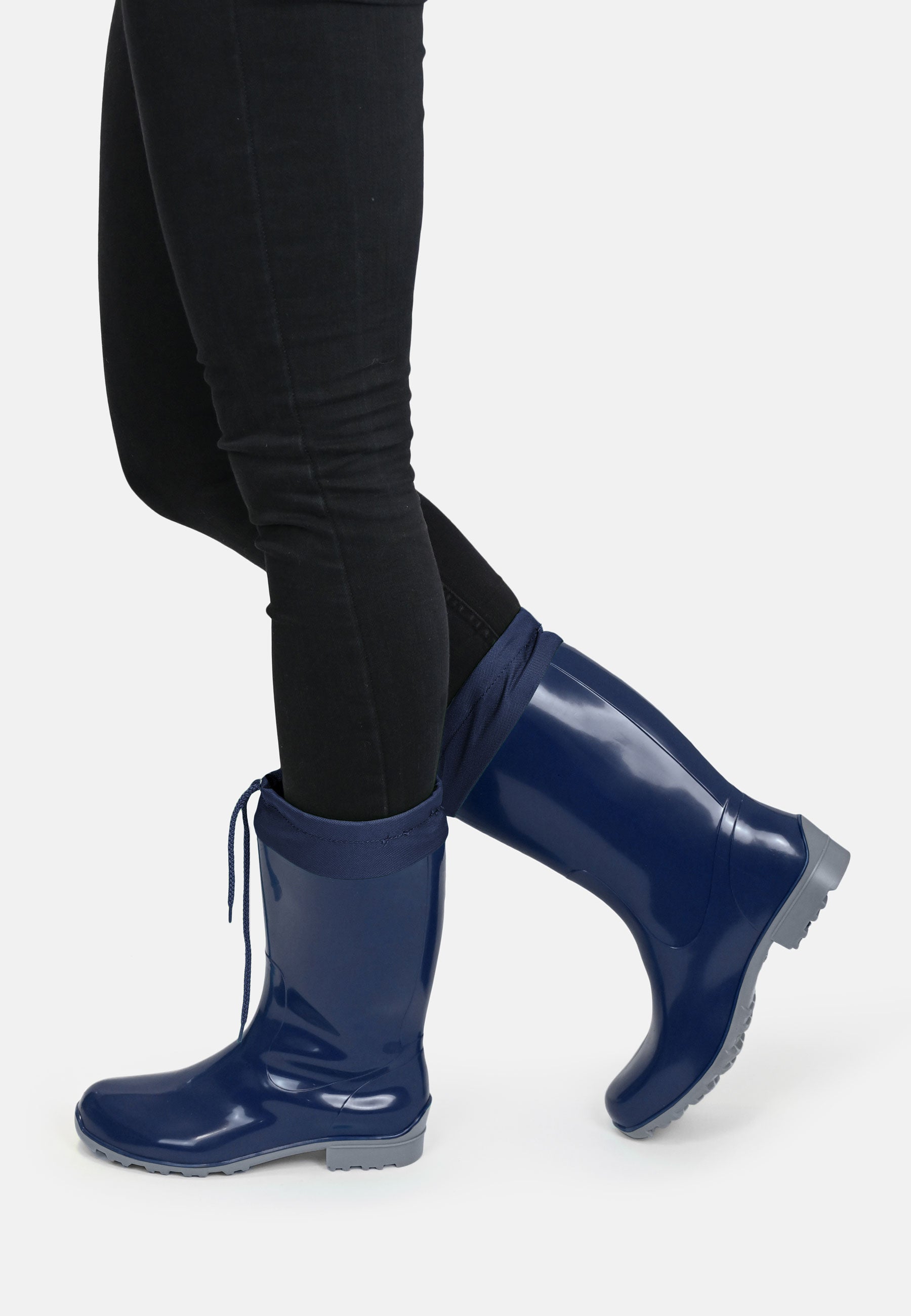 Regenliebe Damen Gummistiefel de Fieselregen Langschaft